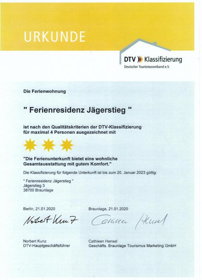 Ferienresidenz Jaegerstieg / Fewo Kruse Braunlage Εξωτερικό φωτογραφία